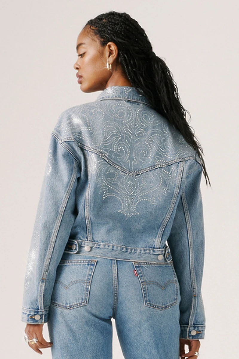 BEYONCÉ X LEVI’S® ‘90s Shrunken Trucker Denim Jacket