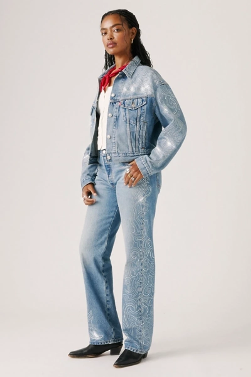 BEYONCÉ X LEVI’S® ‘90s Shrunken Trucker Denim Jacket