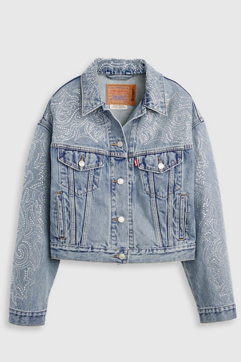 BEYONCÉ X LEVI’S® ‘90s Shrunken Trucker Denim Jacket