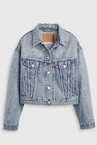 BEYONCÉ X LEVI’S® ‘90s Shrunken Trucker Denim Jacket