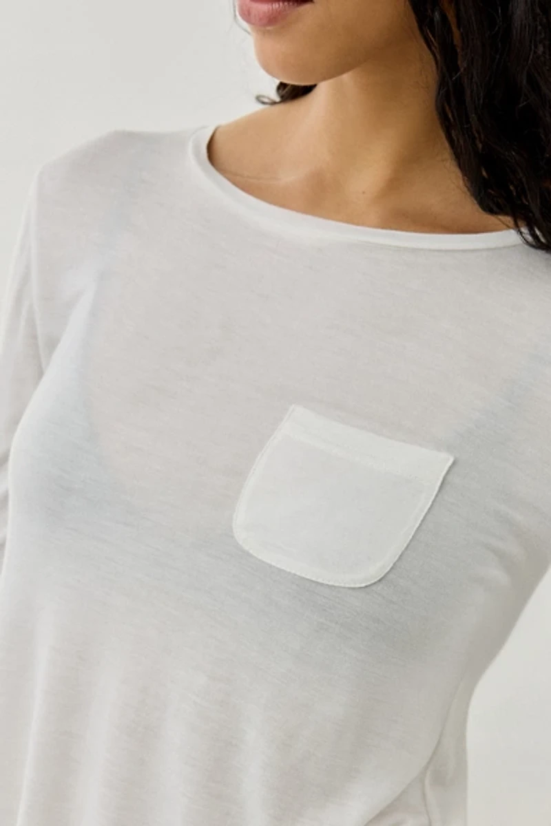 BDG Bowery Harper Jersey Knit Long Sleeve Tee