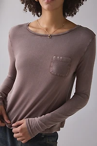 BDG Bowery Harper Jersey Knit Long Sleeve Tee