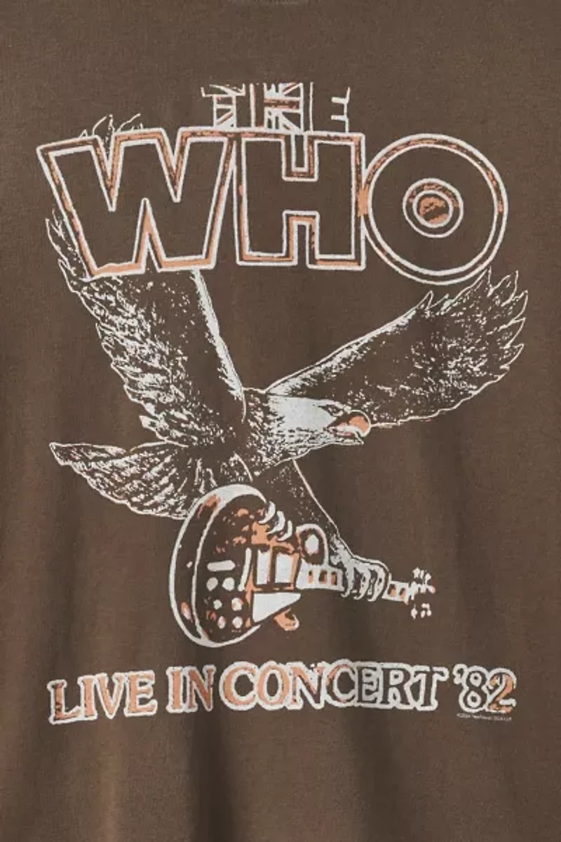 The Who Live Concert '82 Graphic Tee
