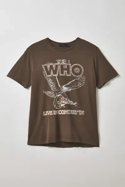 The Who Live Concert '82 Graphic Tee