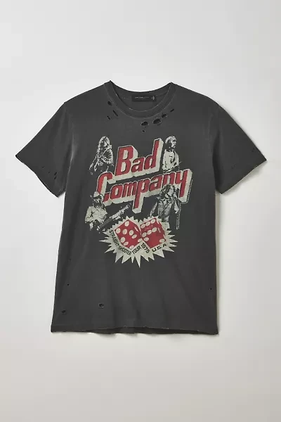 Bad Company Tour Graphic Distressed Tee
