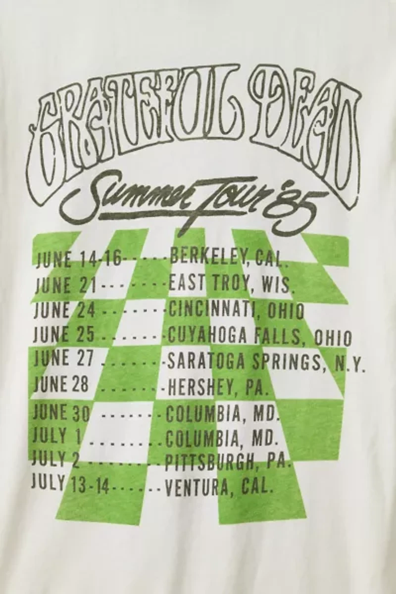 Grateful Dead Summer Tour ’85 Graphic Tee