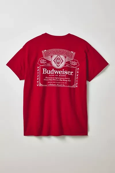 Budweiser Label Graphic Tee
