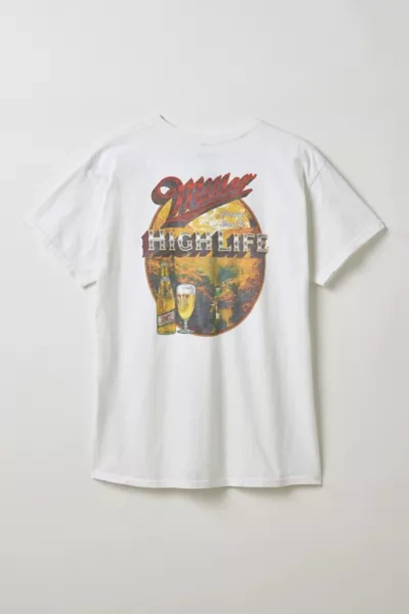 Miller High Life Waterfall Graphic Tee