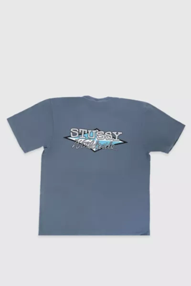 Stussy Worldwide Diamond Tee Pigment Dyed
