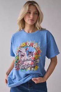 Montpellier Animal Friends Graphic Oversized Tee