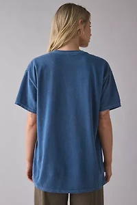 Switzerland Deer Graphic Oversized Tee