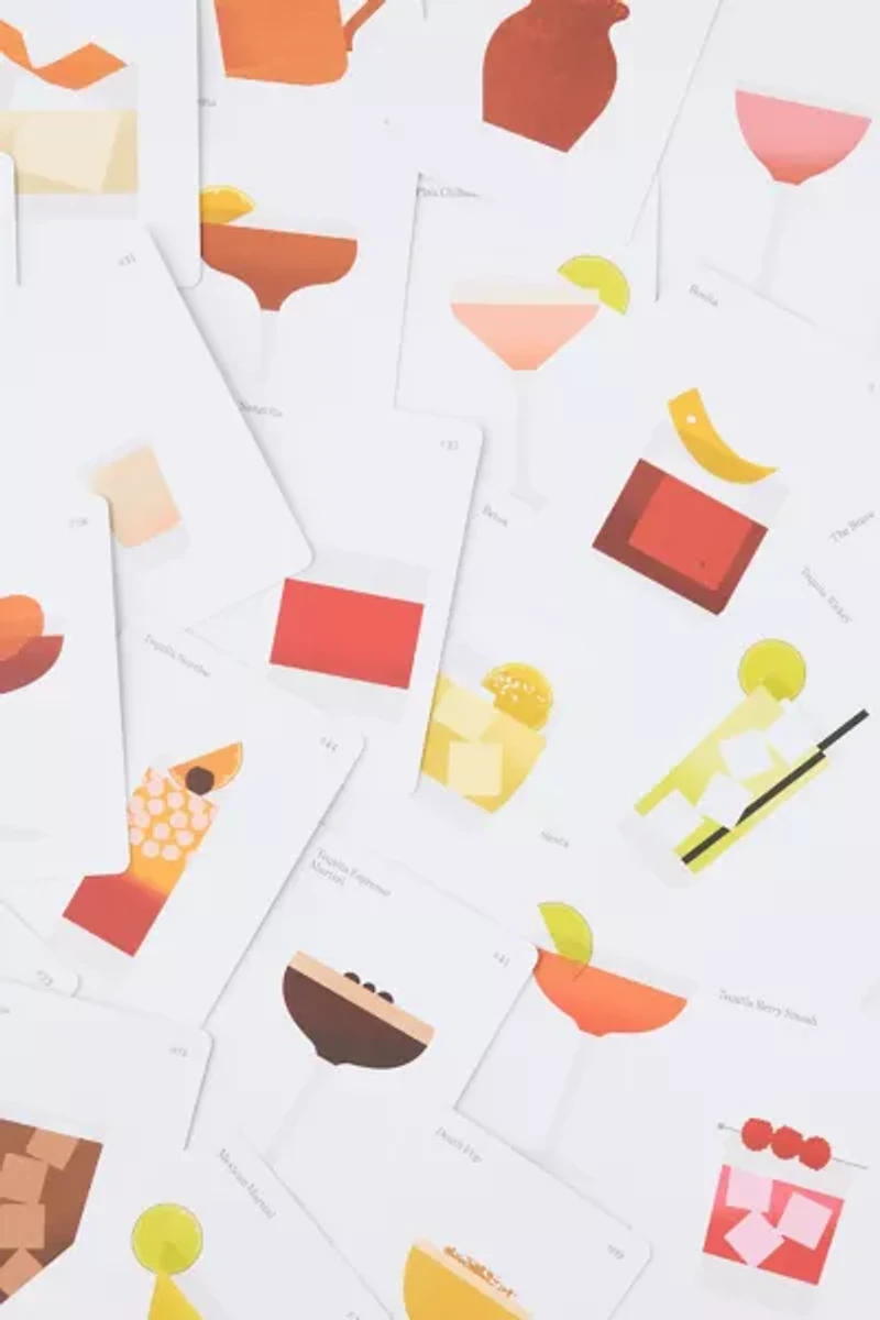 The Cocktail Cabinet: Tequila Recipe Card Set