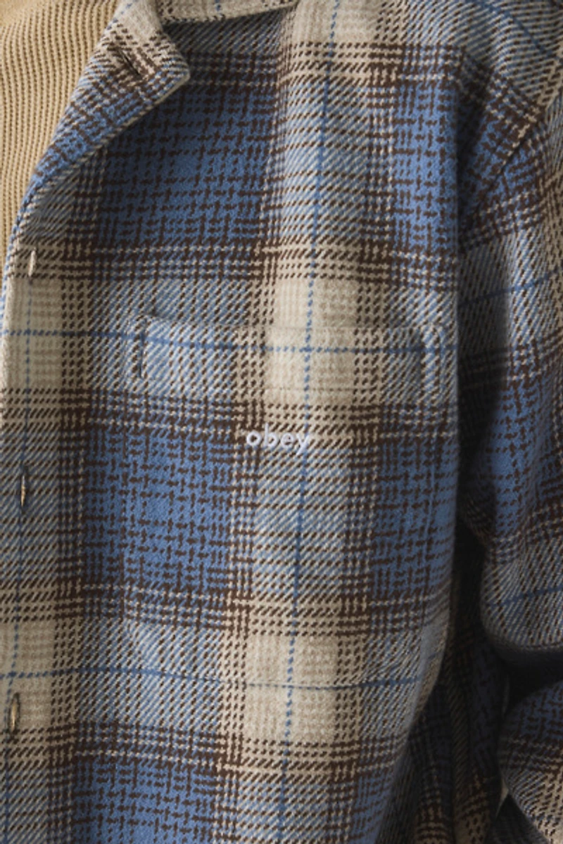 OBEY Laurel Woven Long Sleeve Shirt