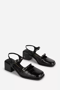 Intentionally Blank Mitzi Mary Jane Block Heel