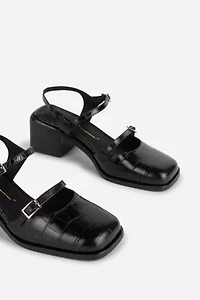 Intentionally Blank Mitzi Mary Jane Block Heel