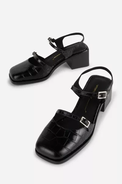 Intentionally Blank Mitzi Mary Jane Block Heel
