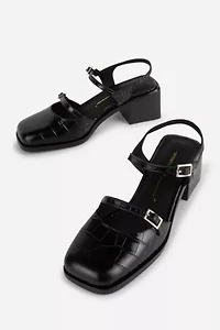 Intentionally Blank Mitzi Mary Jane Block Heel