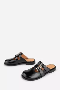 Intentionally Blank Varsity Brogue Mary Jane Mule