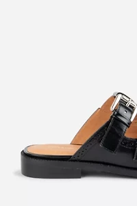 Intentionally Blank Varsity Brogue Mary Jane Mule