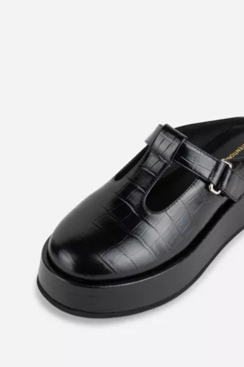 Intentionally Blank Reception Mary Jane Platform Mule