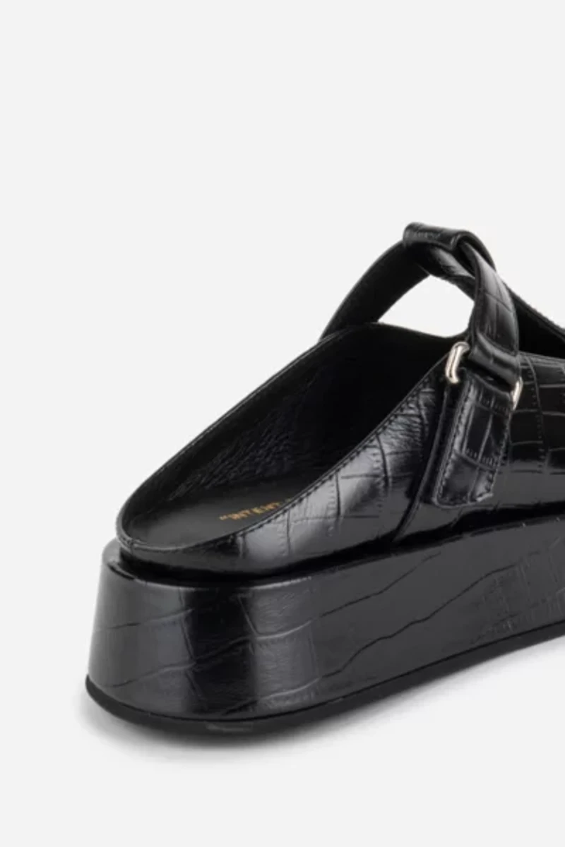 Intentionally Blank Reception Mary Jane Platform Mule