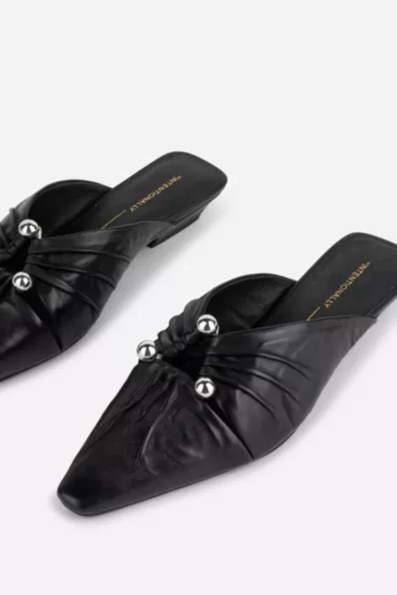 Intentionally Blank Noah Pierced Mule