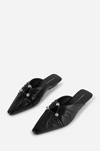 Intentionally Blank Noah Pierced Mule