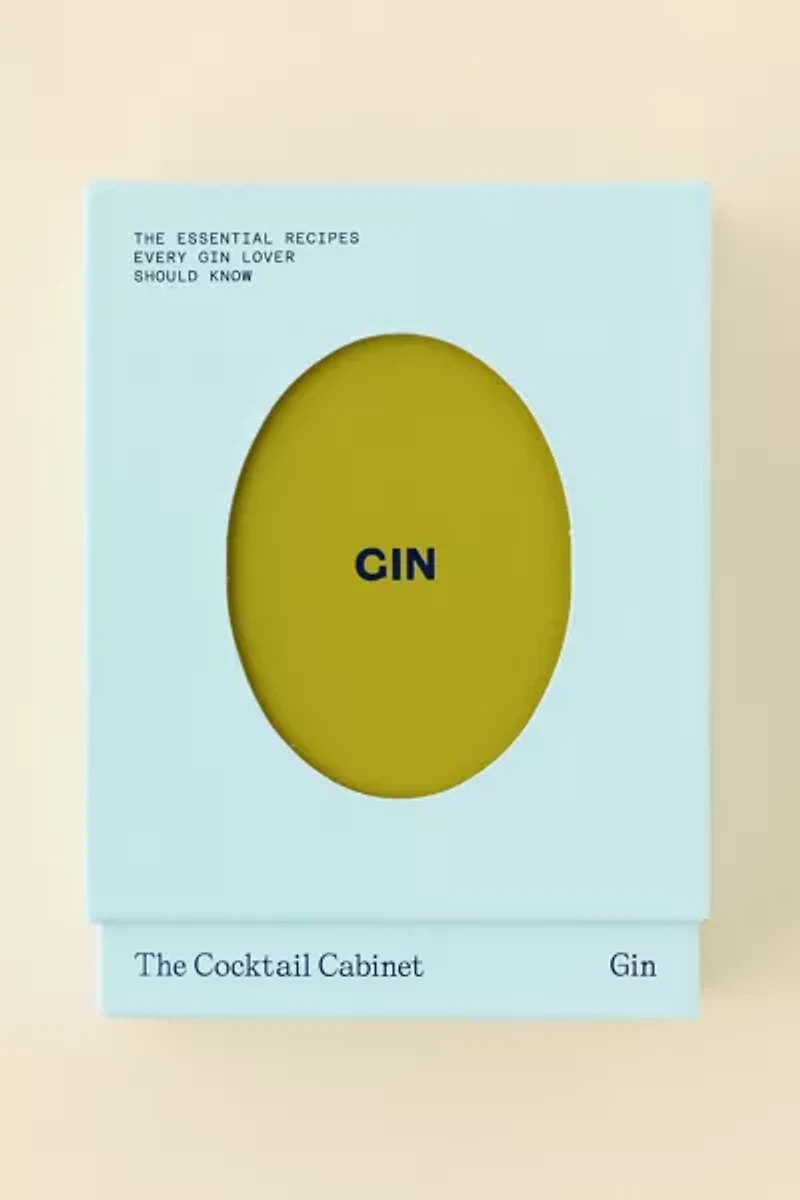 The Cocktail Cabinet: Gin Recipe Card Set