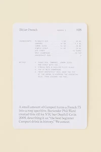 The Cocktail Cabinet: Spritz Recipe Card Set