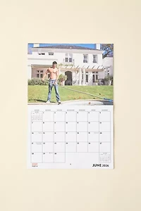 Sexy Men Doing Chores 2026 Wall Calendar
