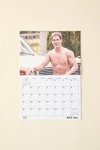 Sexy Men Doing Chores 2026 Wall Calendar