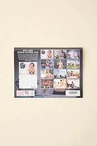 Sexy Men Doing Chores 2026 Wall Calendar