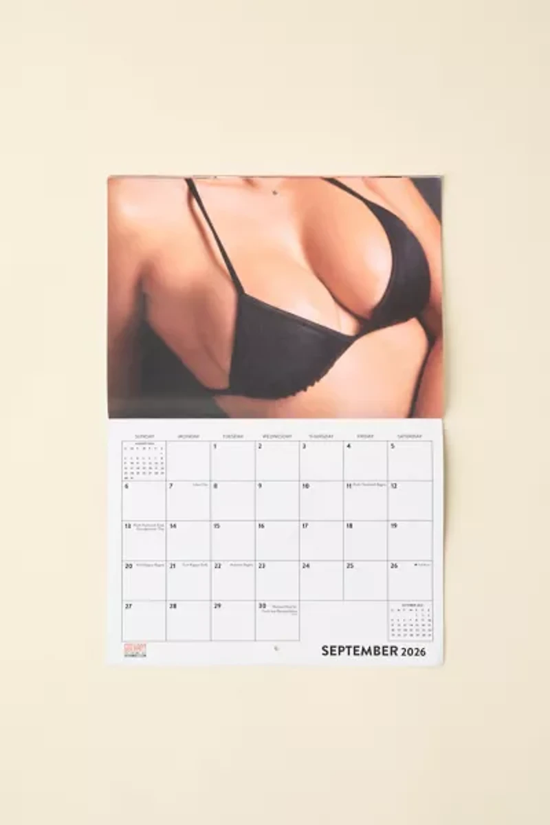 Racks 2026 Wall Calendar