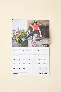 Thrasher Magazine 2026 Wall Calendar