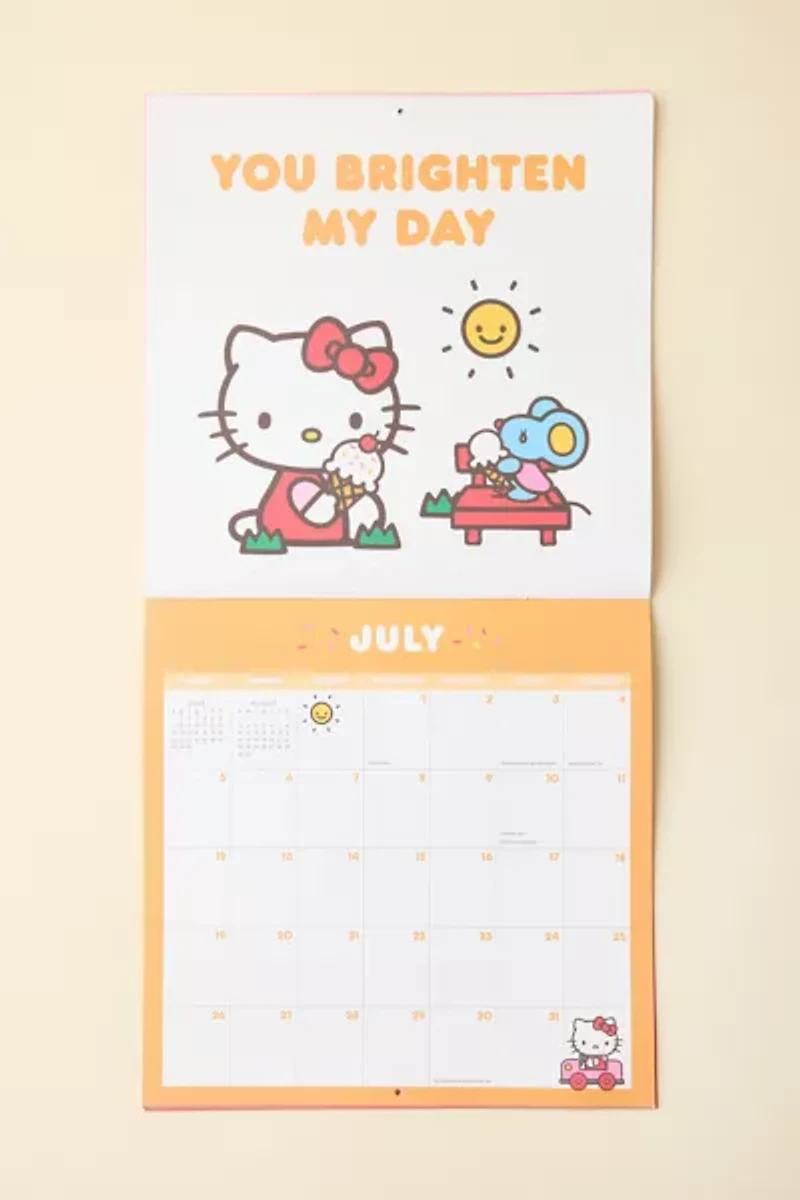 Sanrio Hello Kitty 2026 Wall Calendar