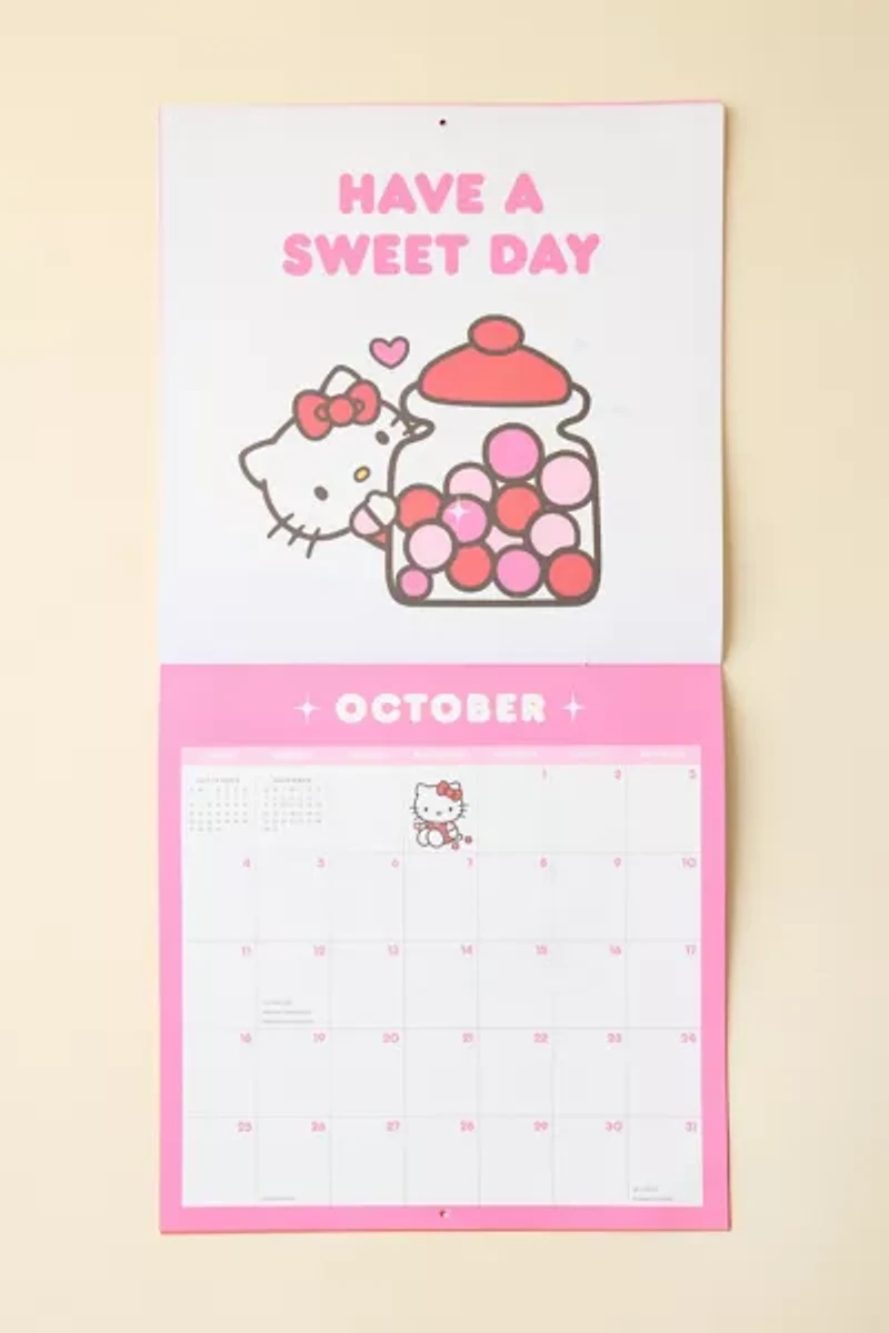 Sanrio Hello Kitty 2026 Wall Calendar