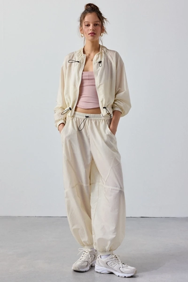 Out From Under On The Move Kai Baggy Nylon Track Pant