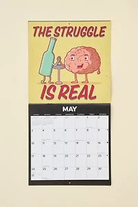 Vintage Beer 2026 Wall Calendar