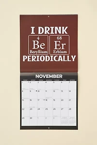 Vintage Beer 2026 Wall Calendar