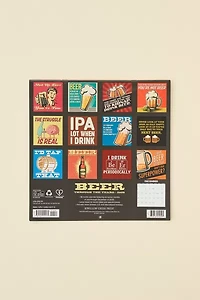 Vintage Beer 2026 Wall Calendar