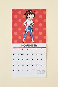 Betty Boop 2026 Wall Calendar