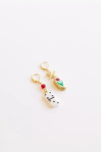 Sigfus Designs Harley Quinn Charm Earrings