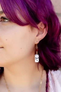 Sigfus Designs Harley Quinn Charm Earrings
