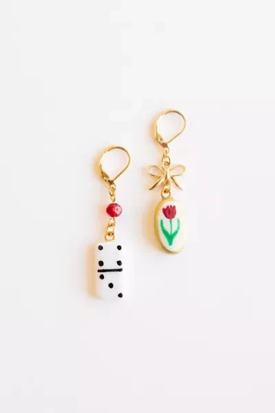 Sigfus Designs Harley Quinn Charm Earrings