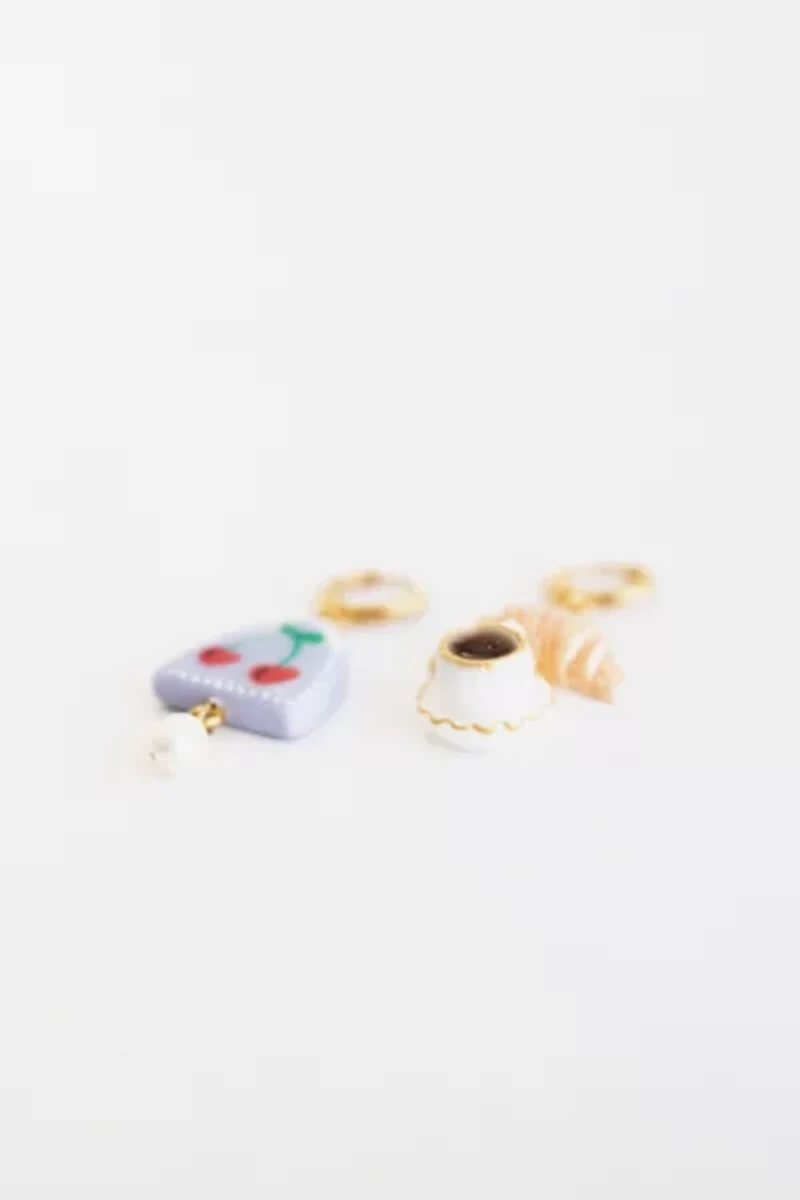 Sigfus Designs Bonjour Charm Earrings