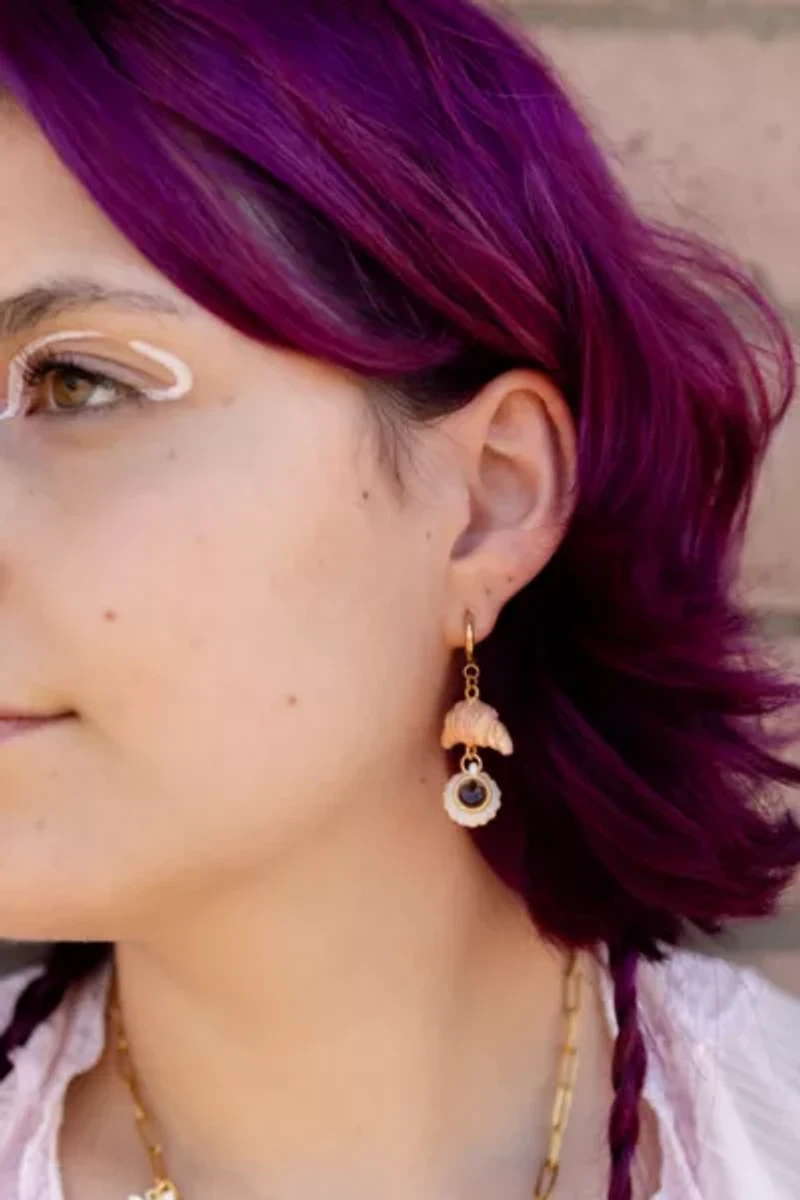 Sigfus Designs Bonjour Charm Earrings