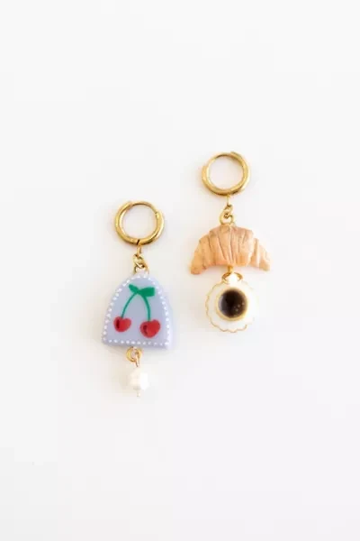 Sigfus Designs Bonjour Charm Earrings