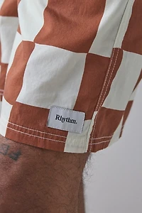 Rhythm Rhumba Check Pattern Short