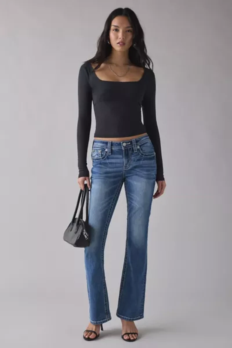 Miss Me Embellished Mid-Rise Bootcut Jean