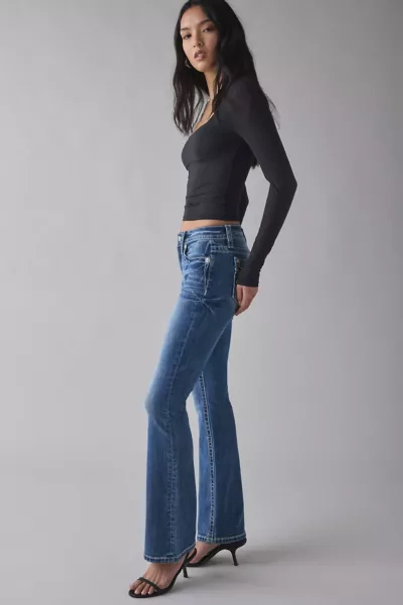 Miss Me Embellished Mid-Rise Bootcut Jean